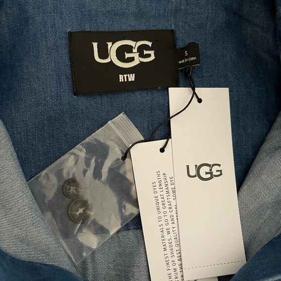 NWT UGG Denim Shirt - Picture 9 of 11